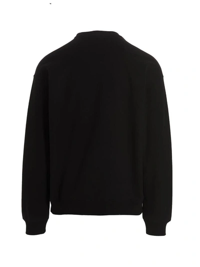 Shop Versace 'medusa' Print Sweatshirt In Black