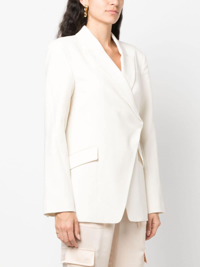 Simkhai Off-centre Front Blazer In Neutrals