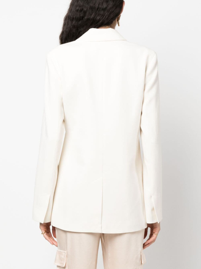 Simkhai Off-centre Front Blazer In Neutrals