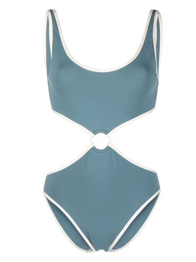 Shop Eres Isabel Trikini Swimsuit In Blue