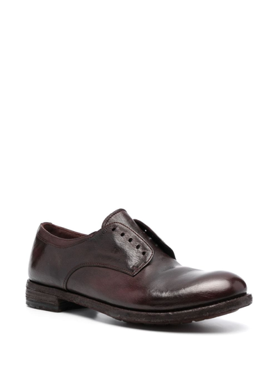 Shop Officine Creative Lexikon 012 Flat Leather Brogues In Brown