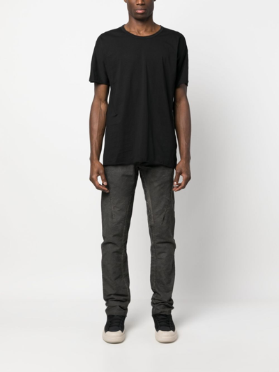 Isaac Sellam Experience Epicurien Straight-leg Trousers In Grey