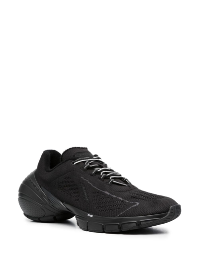 Shop Givenchy Tk-mx Runner Panelled-design Sneakers In Black