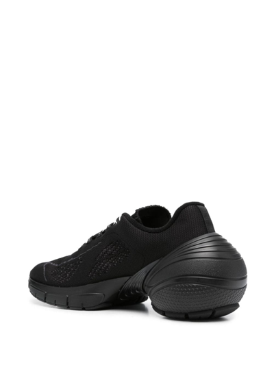 Shop Givenchy Tk-mx Runner Panelled-design Sneakers In Black