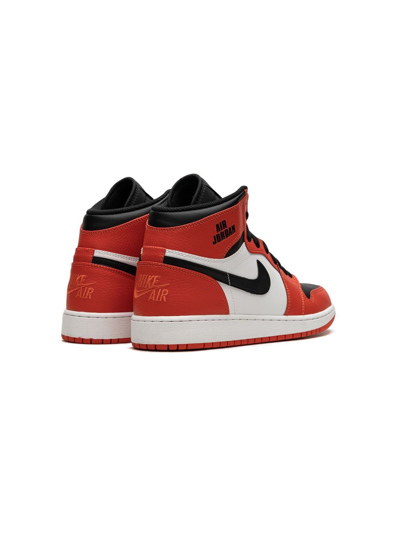 Shop Jordan Air  1 Retro High Sneakers In Red