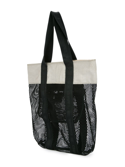 Pre-owned Chanel Sports Line Shopping Bag In Black