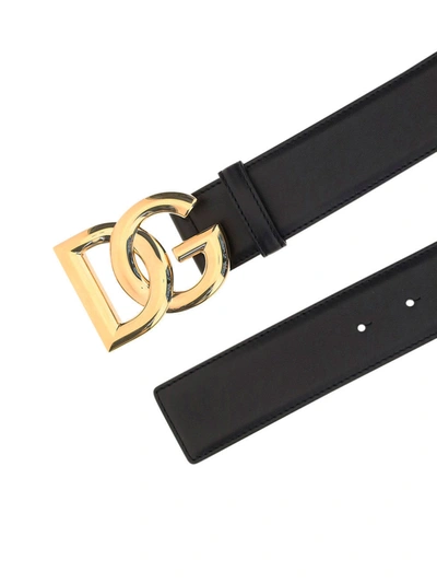 Shop Dolce & Gabbana Leather Belt