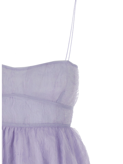Shop Cecilie Bahnsen Demi Dresses Purple