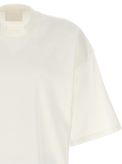 Shop Reebok Logo Embroidery T-shirt White