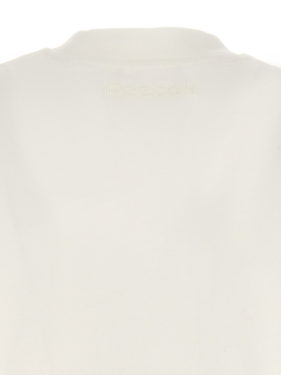 Shop Reebok Logo Embroidery T-shirt White