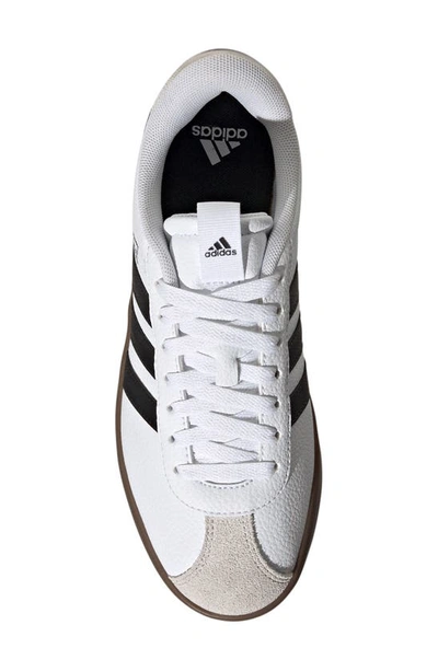 Shop Adidas Originals Vl Court 3.0 Sneaker In White/ Core Black/ Grey One