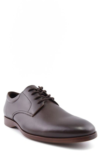 Shop Aldo Glendon Leather Derby In Brown Leather