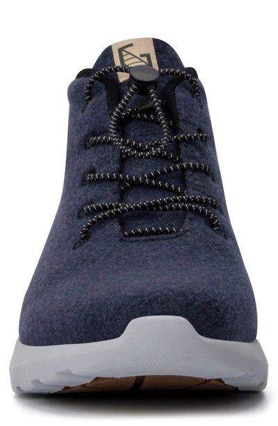 Hybrid Green Label Men's Elwood High Top Sneakers In Navy