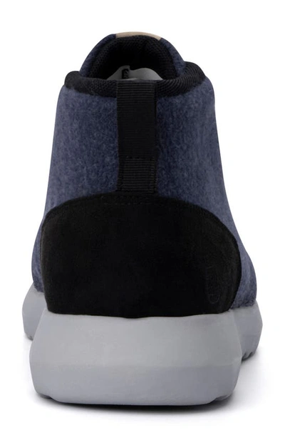 Hybrid Green Label Men's Elwood High Top Sneakers In Navy