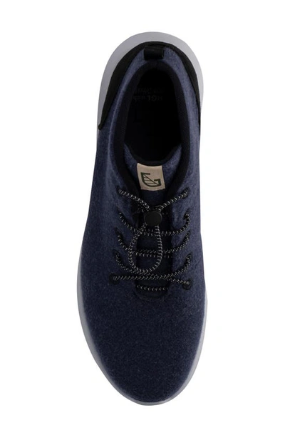 Hybrid Green Label Men's Elwood High Top Sneakers In Navy