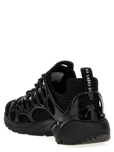 Shop 44 Label Tech Nylon Sneakers Black