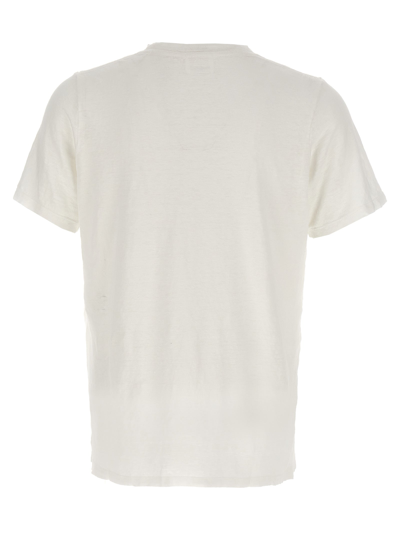 Shop Marant Karman T-shirt In White/black