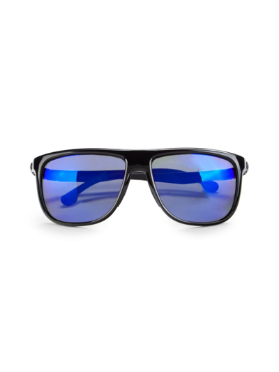 Shop Carrera Women's Hyperfit 58mm D Frame Sunglasses In Black Blue