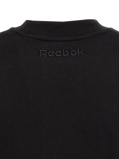 Shop Reebok Logo Embroidery T-shirt Black