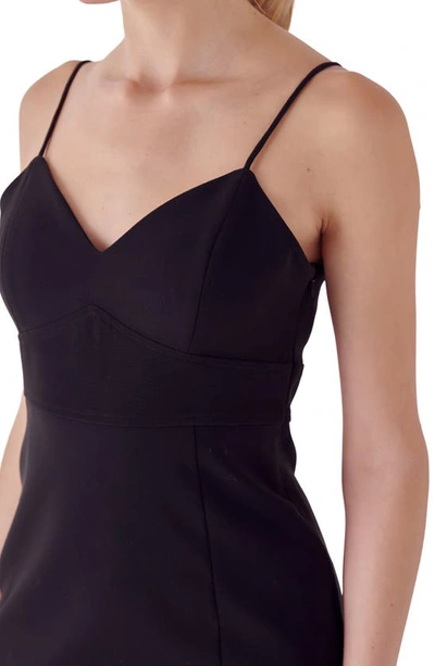 Endless Rose Women's Strappy Midi Pencil Dress In Black