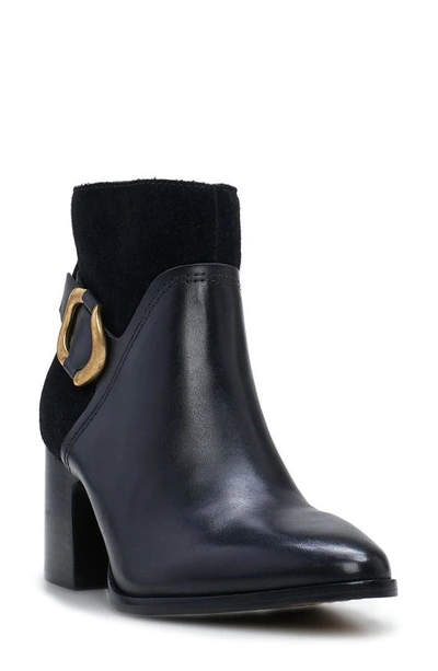 Shop Vince Camuto Evelanna Bootie In Black