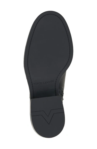 Shop Vince Camuto Verglia Bootie In Black Leather
