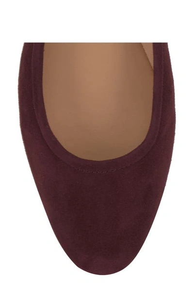 Shop Vince Camuto Minndy Flat In Petit Sirah