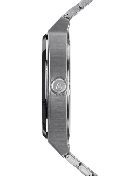 Shop Nixon The Time Teller Bracelet Watch, 37mm In All Silver