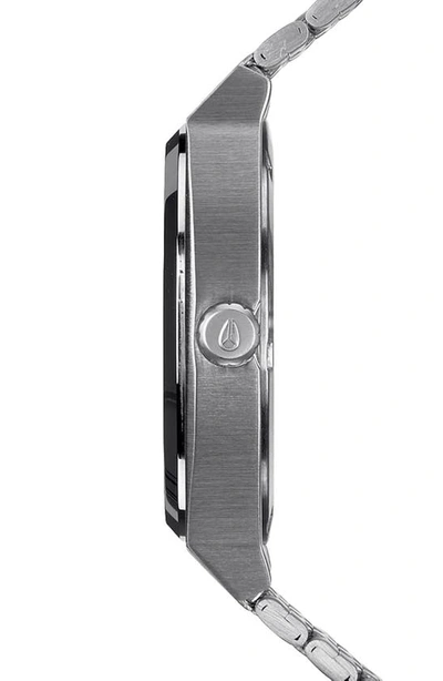 Nixon The Time Teller Bracelet Watch, 37mm In All Silver