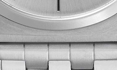 Shop Nixon The Time Teller Bracelet Watch, 37mm In All Silver