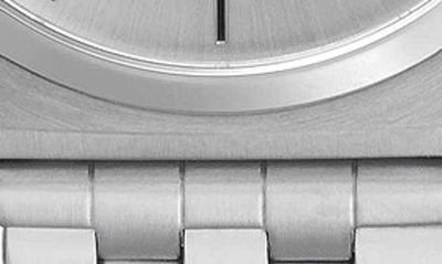 Nixon The Time Teller Bracelet Watch, 37mm In All Silver