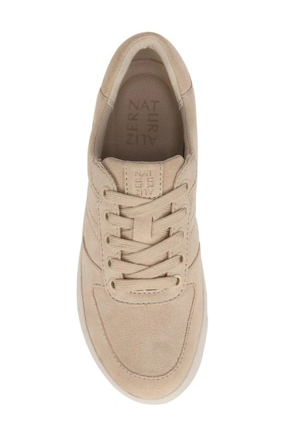 Shop Naturalizer Murphy Sneaker In Porcelain Beige Leather