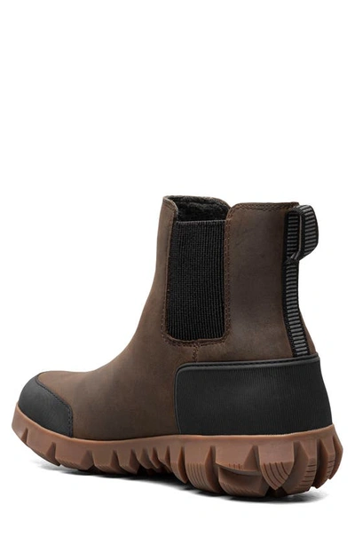 Bogs Arcata Waterproof Chelsea Boot In Chocolate