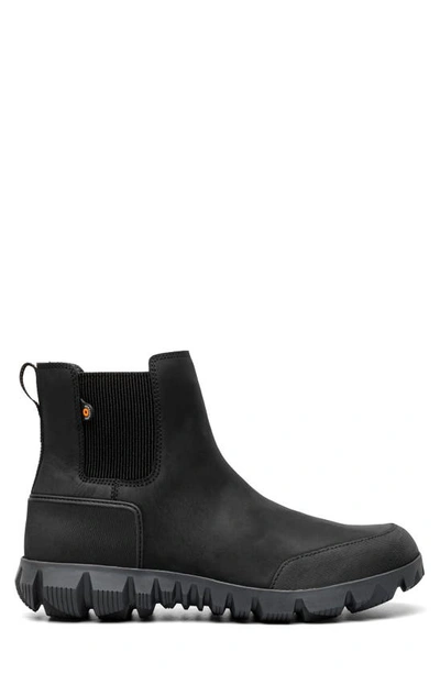 Bogs Arcata Waterproof Chelsea Boot In Black