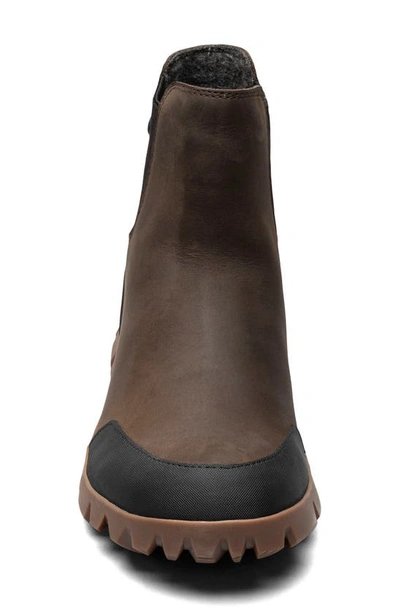 Bogs Arcata Waterproof Chelsea Boot In Chocolate