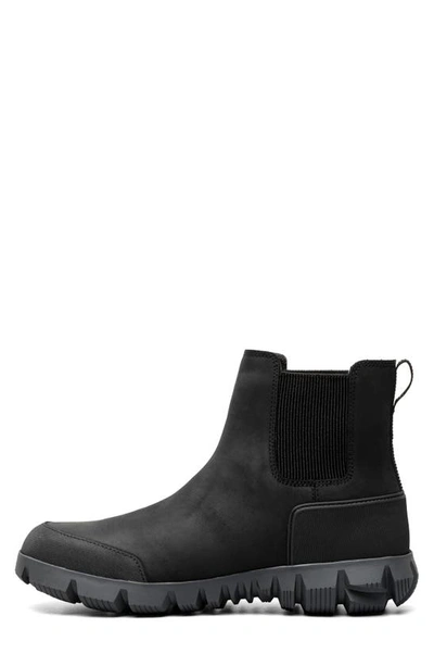 Bogs Arcata Waterproof Chelsea Boot In Black