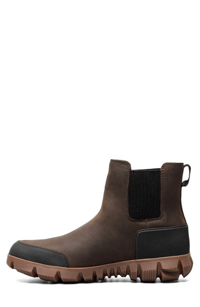 Bogs Arcata Waterproof Chelsea Boot In Chocolate