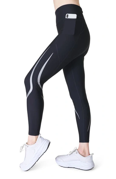 Sweaty Betty Zero Gravity Illuminate Running Leggings In Black