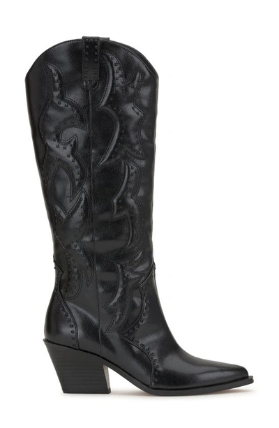 Jessica Simpson Zaikes Western Boot In Black