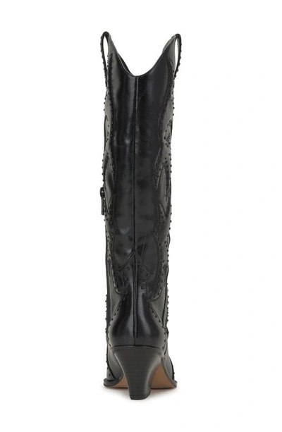 Jessica Simpson Zaikes Western Boot In Black