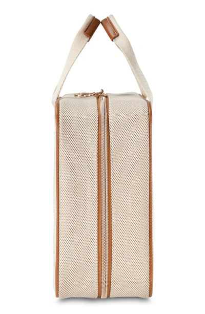 Stephanie Johnson Tropea Ivory Martha Large Briefcase Cosmetics Case In Ivory