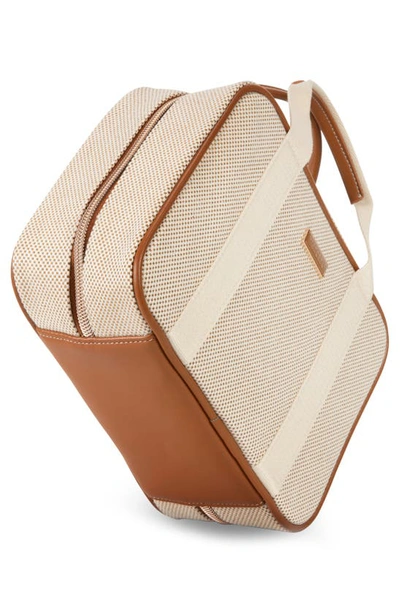 Stephanie Johnson Tropea Ivory Martha Large Briefcase Cosmetics Case In Ivory