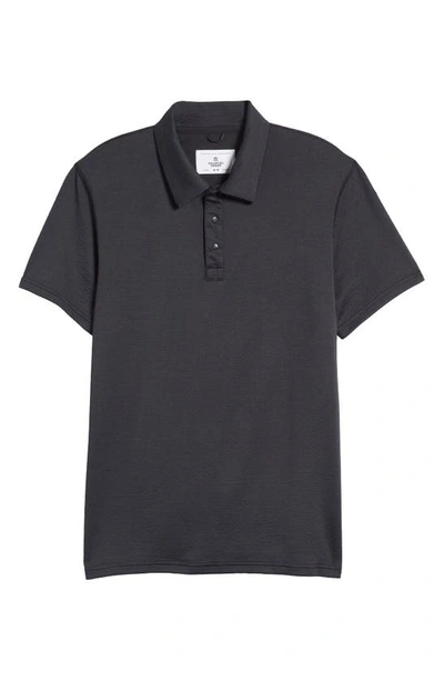 Shop Reigning Champ Solotex® Mesh Polo In H. Black