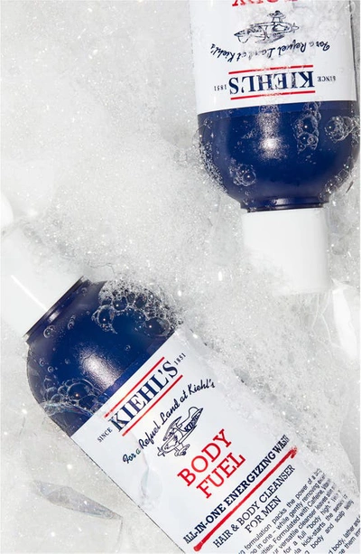 Shop Kiehl's Since 1851 Body Fuel All-in-one Energizing & Conditioning Wash $80 Value, 33.8 oz