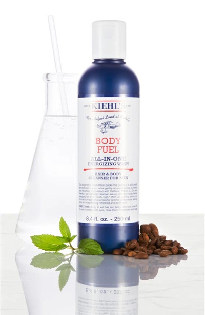 Shop Kiehl's Since 1851 Body Fuel All-in-one Energizing & Conditioning Wash $80 Value, 33.8 oz