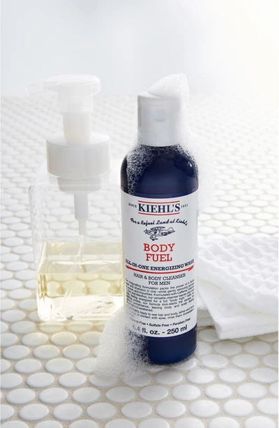 Shop Kiehl's Since 1851 Body Fuel All-in-one Energizing & Conditioning Wash $80 Value, 33.8 oz