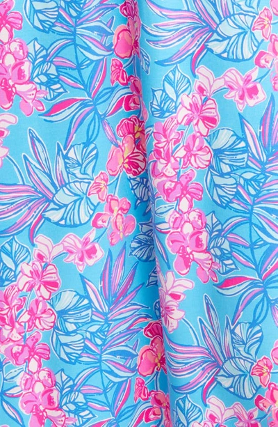 Shop Lilly Pulitzer Blake Knit Maxi Dress In Cumulus Blue Orchid Oasis