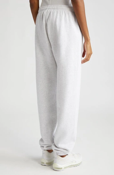 Shop The Mayfair Group Gender Inclusive Empathy Always Embroidered Sweatpants In Grey