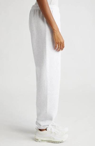 Shop The Mayfair Group Gender Inclusive Empathy Always Embroidered Sweatpants In Grey