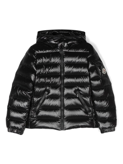 Shop Moncler Black Bady Puffer Jacket In Nero